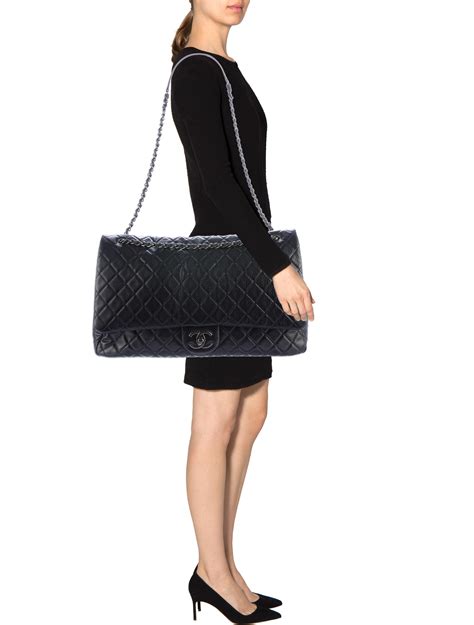 chanel xxl airline classic flap bag replica|chanel xxl flap airline collection.